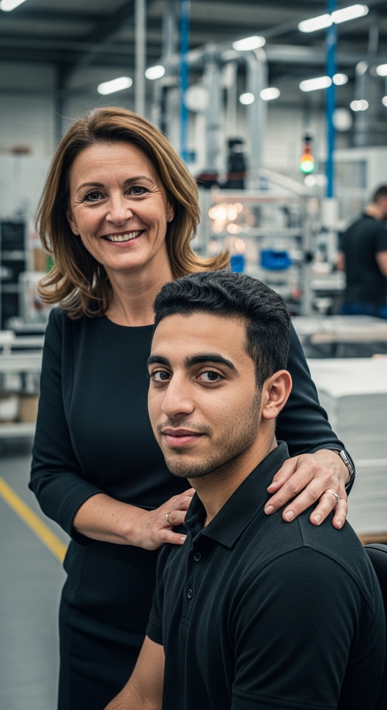 Een BBA medewerker met zijn werkgever